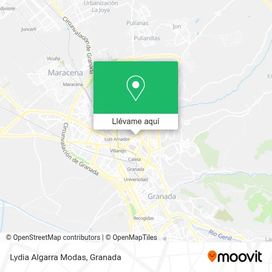 Mapa Lydia Algarra Modas