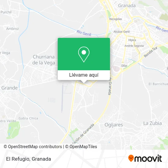 Mapa El Refugio