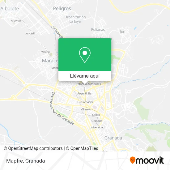 Mapa Mapfre