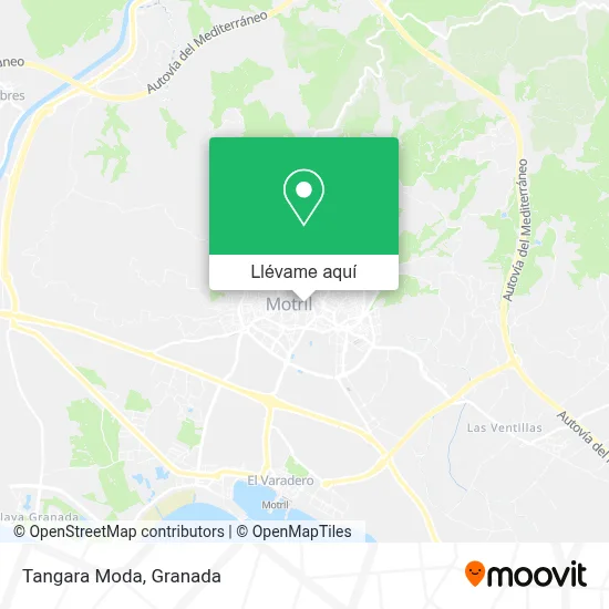 Mapa Tangara Moda