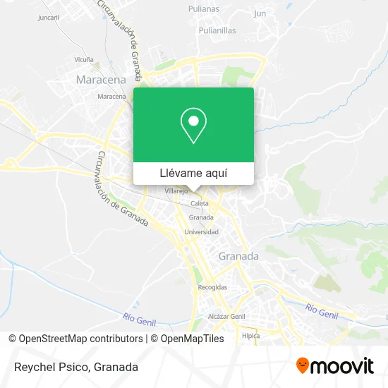 Mapa Reychel Psico