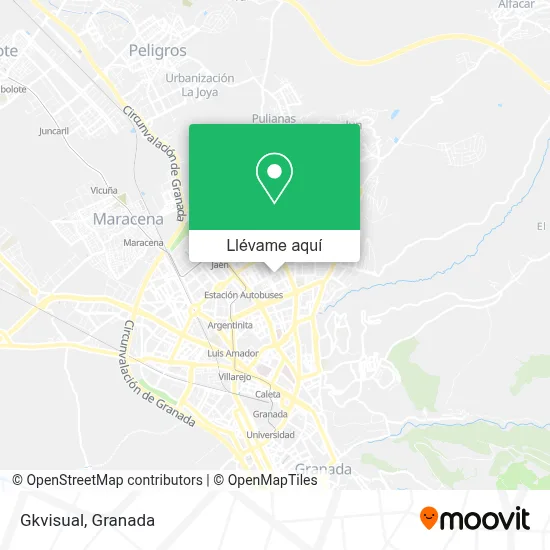 Mapa Gkvisual