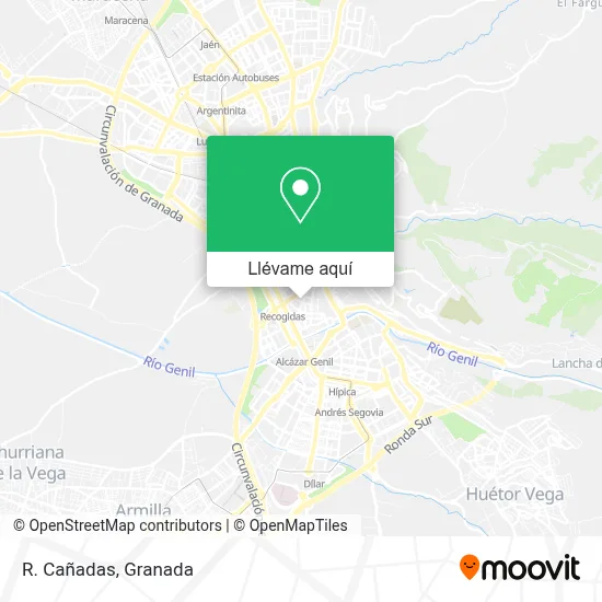 Mapa R. Cañadas