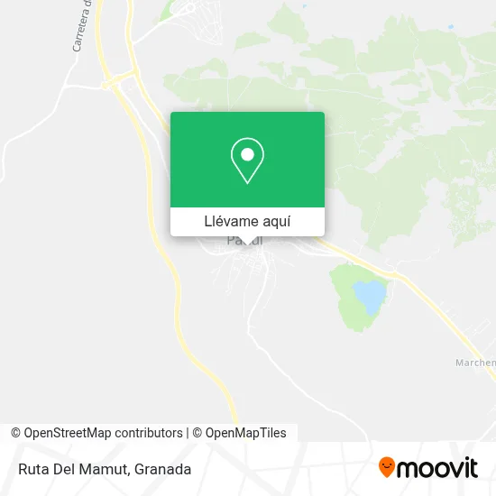 Mapa Ruta Del Mamut