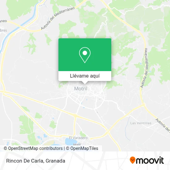 Mapa Rincon De Carla