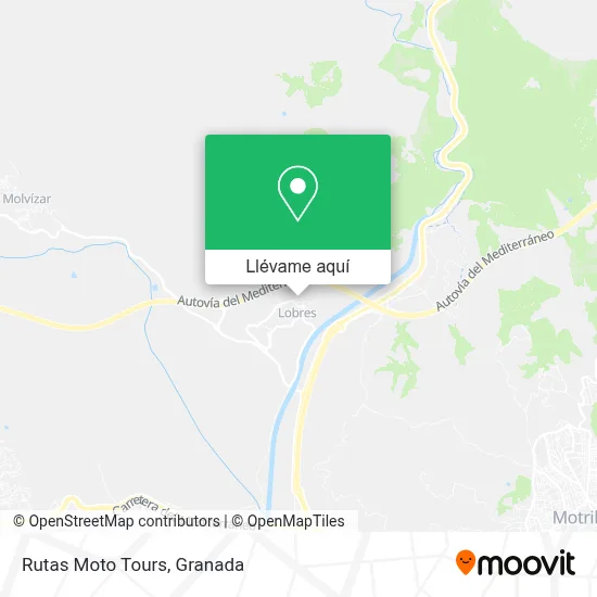 Mapa Rutas Moto Tours