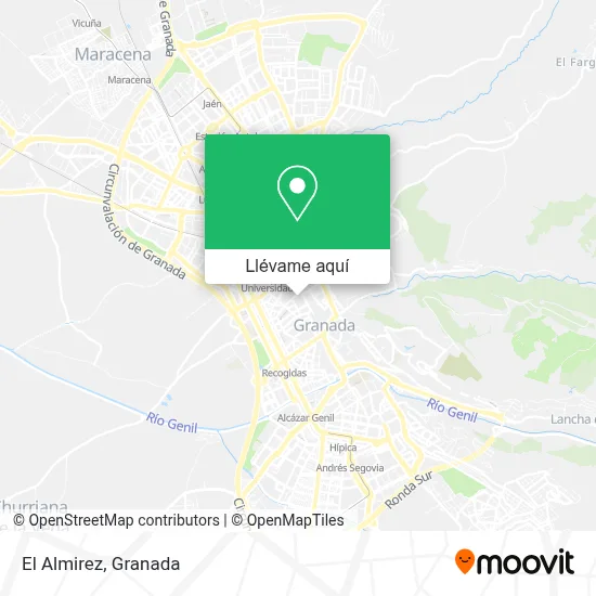 Mapa El Almirez
