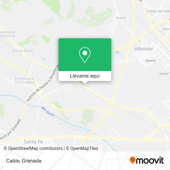 Mapa Cable