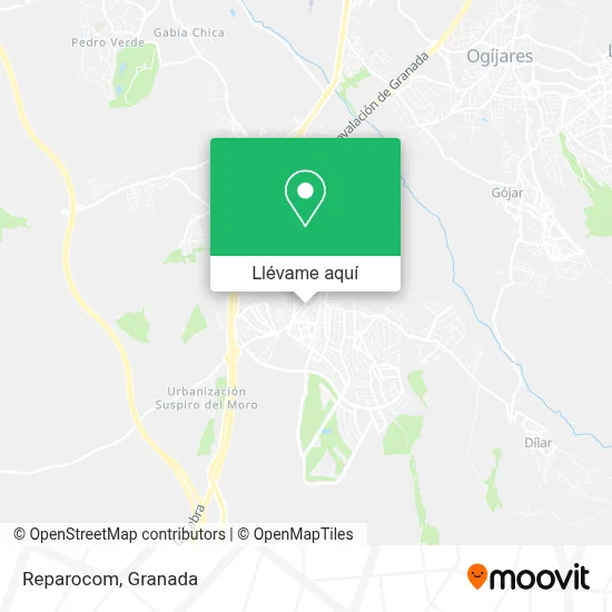 Mapa Reparocom
