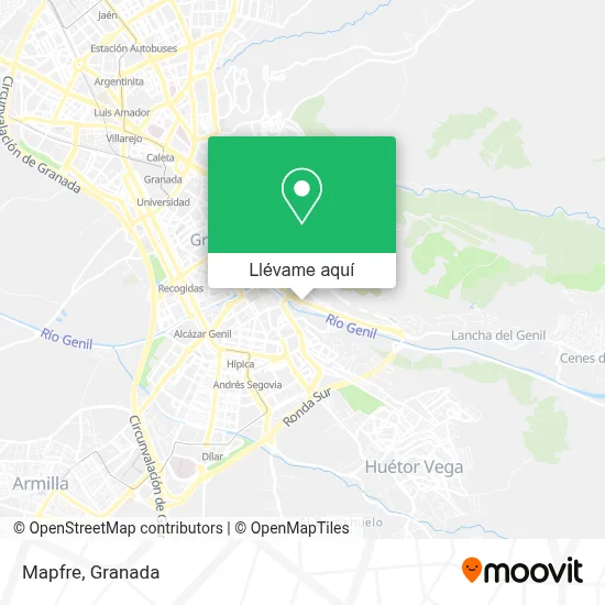 Mapa Mapfre