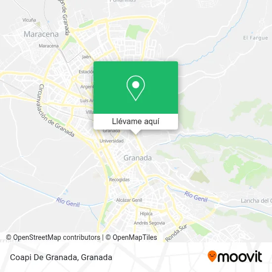 Mapa Coapi De Granada