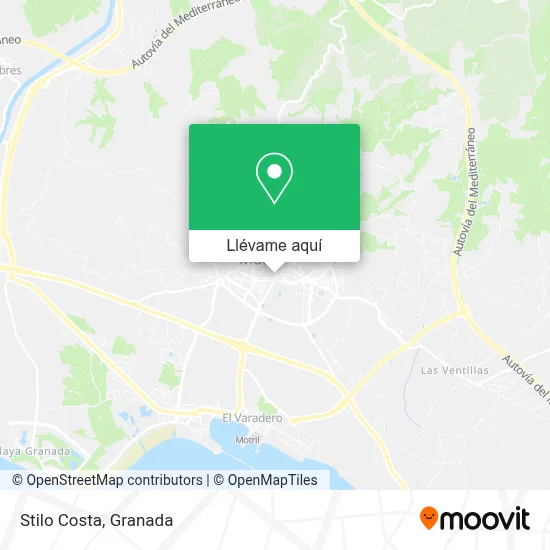 Mapa Stilo Costa