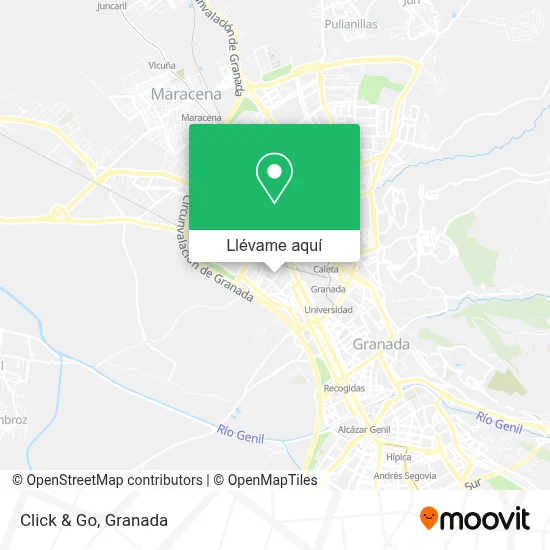 Mapa Click & Go