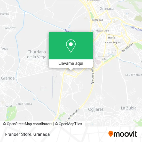 Mapa Franber Store