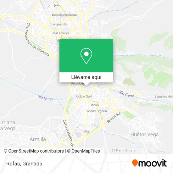 Mapa Refas
