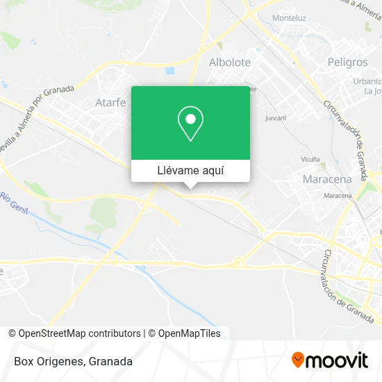 Mapa Box Origenes