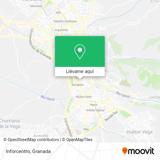 Mapa Inforcentro