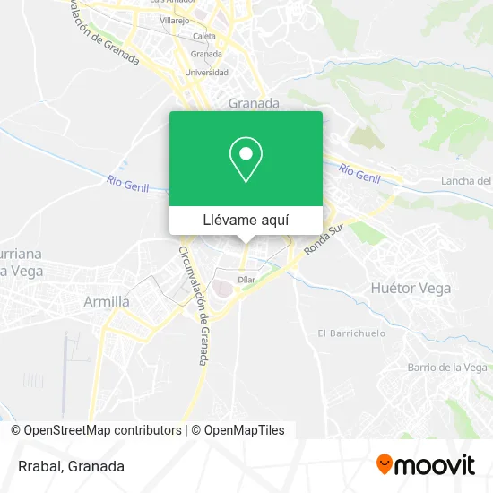 Mapa Rrabal
