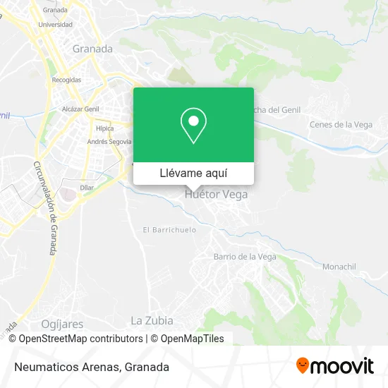 Mapa Neumaticos Arenas