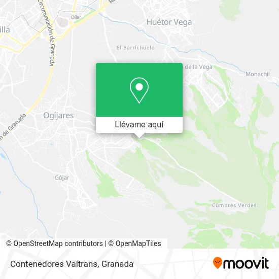 Mapa Contenedores Valtrans