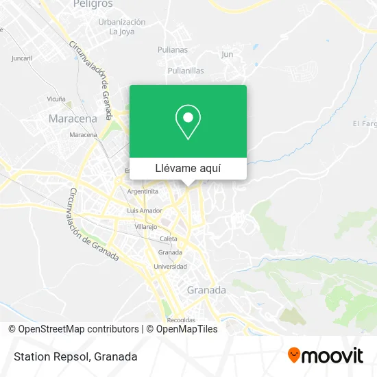 Mapa Station Repsol