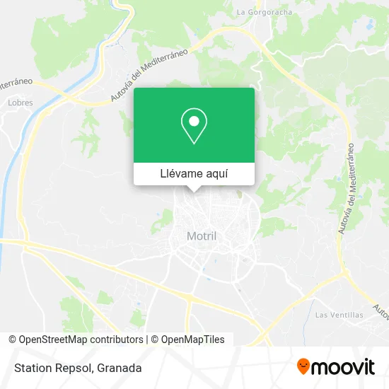 Mapa Station Repsol