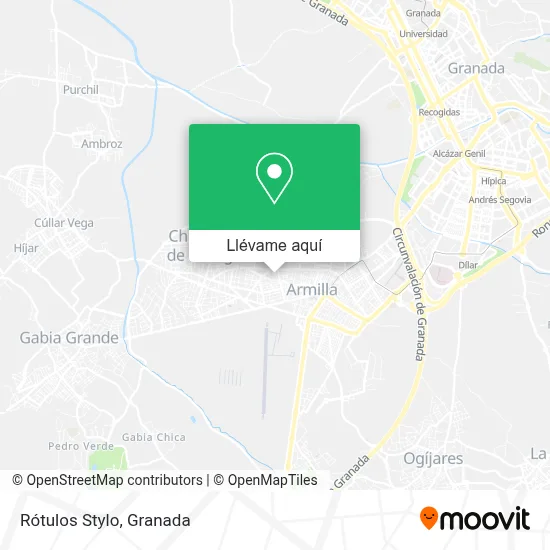 Mapa Rótulos Stylo