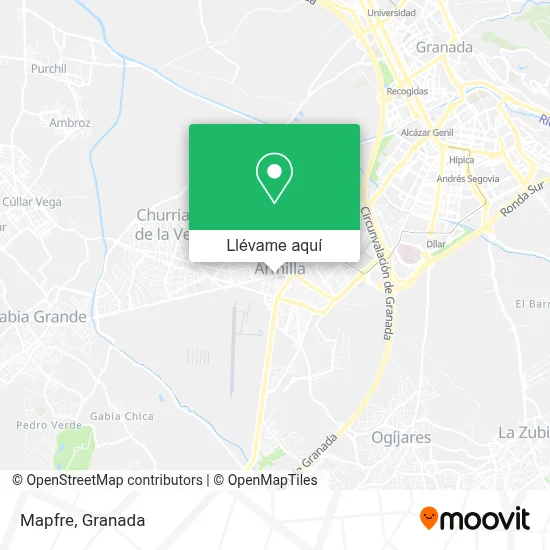 Mapa Mapfre