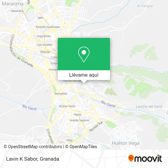 Mapa Lavin K Sabor