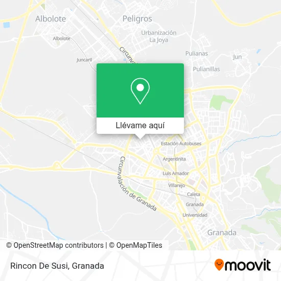 Mapa Rincon De Susi