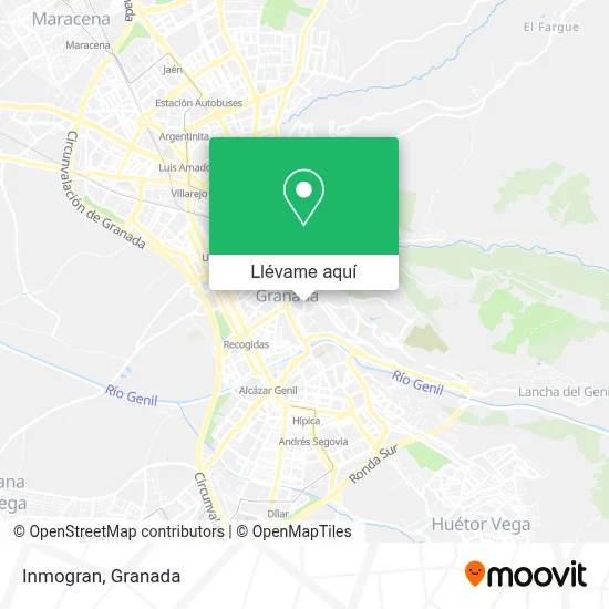 Mapa Inmogran