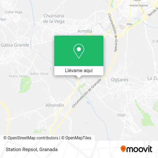 Mapa Station Repsol