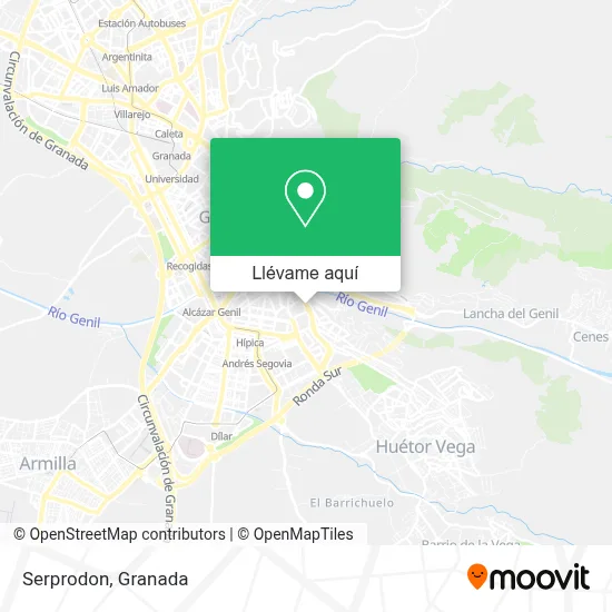 Mapa Serprodon