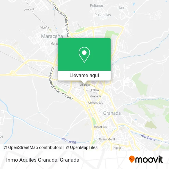 Mapa Inmo Aquiles Granada