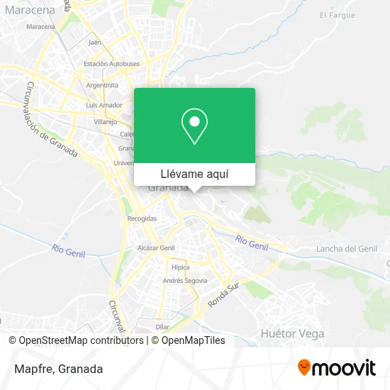 Mapa Mapfre