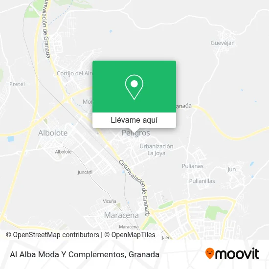 Mapa Al Alba Moda Y Complementos