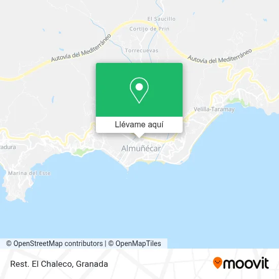 Mapa Rest. El Chaleco