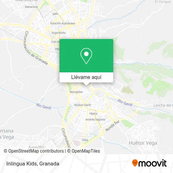 Mapa Inlingua Kids