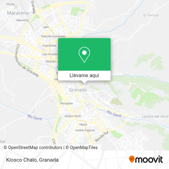 Mapa Kiosco Chalo