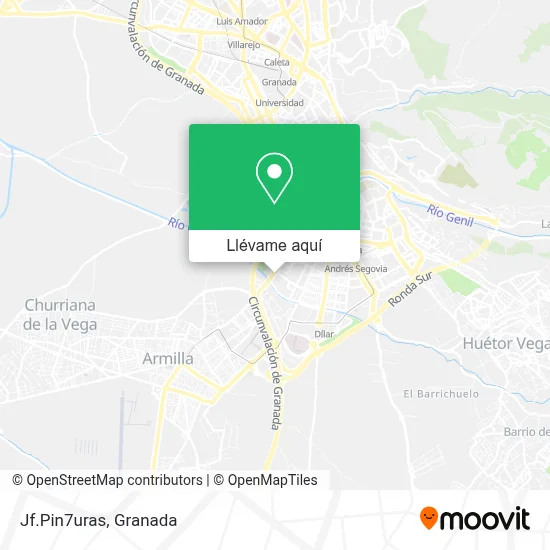 Mapa Jf.Pin7uras