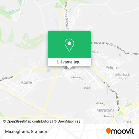 Mapa Maxlogtrans