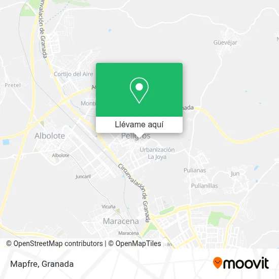 Mapa Mapfre