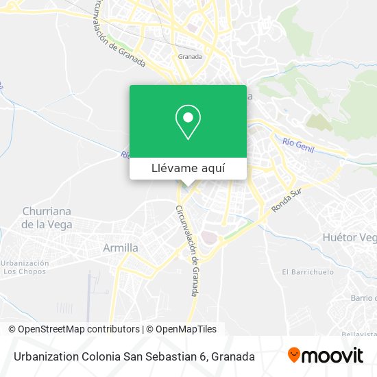Mapa Urbanization Colonia San Sebastian 6