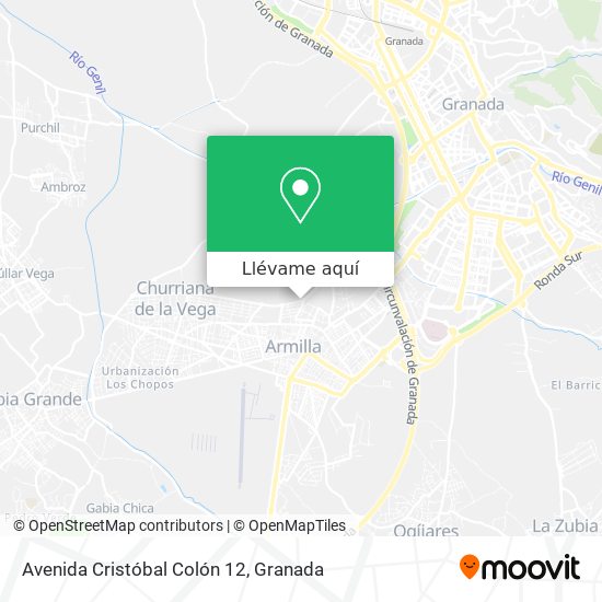 Mapa Avenida Cristóbal Colón 12