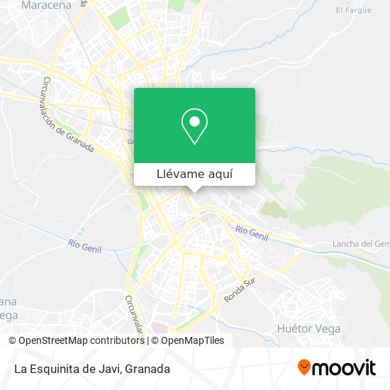 Mapa La Esquinita de Javi