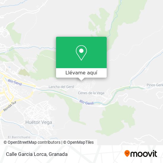 Mapa Calle Garcia Lorca
