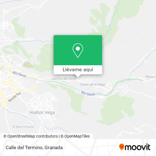 Mapa Calle del Termino