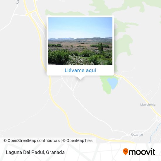 Mapa Laguna Del Padul