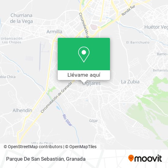 Mapa Parque De San Sebastián