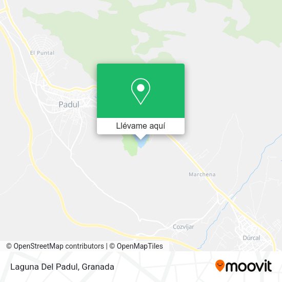 Mapa Laguna Del Padul
